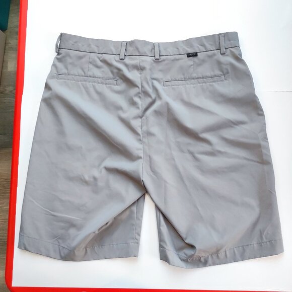 Greg Norman casual flat front dress short grey men's size 34 - Picture 3 of 10